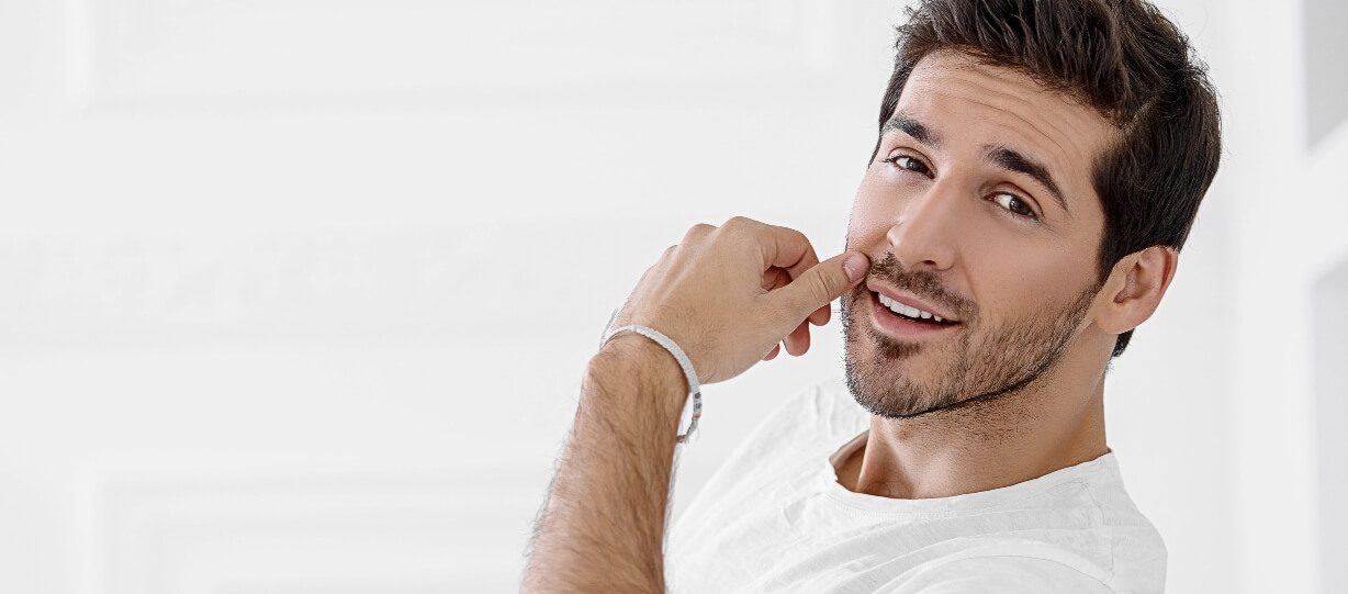 Men Happy WIth Aesthetic Solution